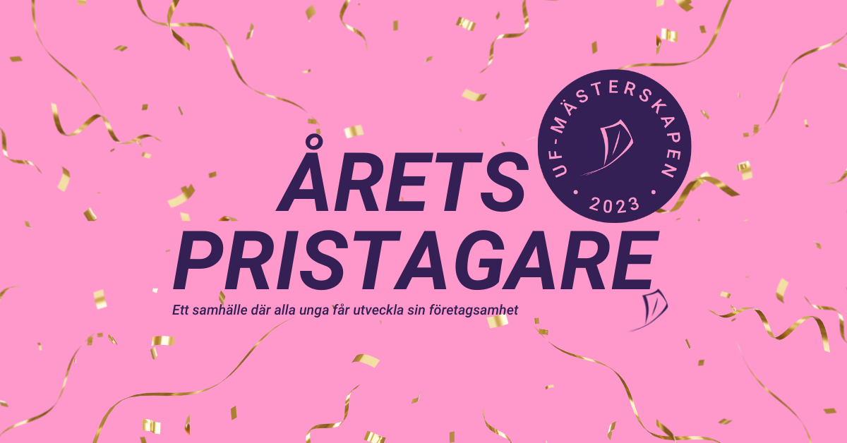 Årets bästa UF-skola och årets UF-lärare 2023